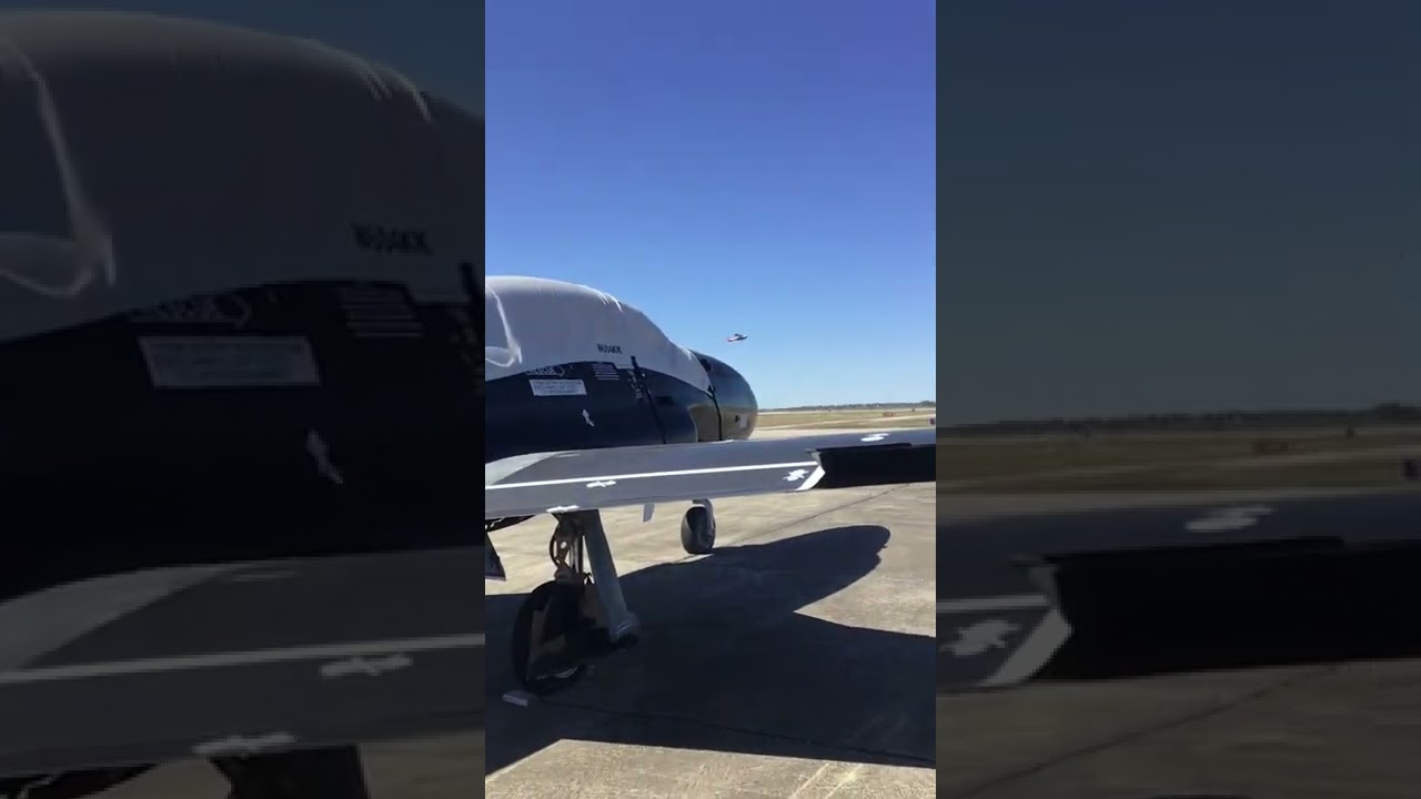 1957 Canadair CT-133 Silver Star 3 (N604KK) and a Civil Air Patrol (CAP) Cessna 172 Taking Off @ HYI