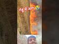 फिर से गेहूं के खेत में आग लग गया है Kisan se Bhagwan Pariksha mat lo sab jal Gaya #shorts