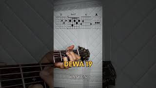 tutorial chord dewa19 - kangen #tutorial #gitarcover