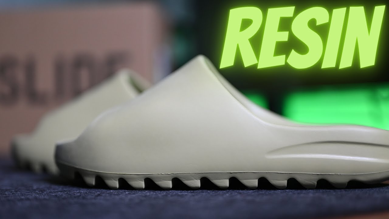 adidas gazelle silver green womens adidas Yeezy Slide Resin (2022) | Yeezy main image 0