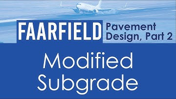 Flexible Pavement Design, Part 2, Modified Subgrade