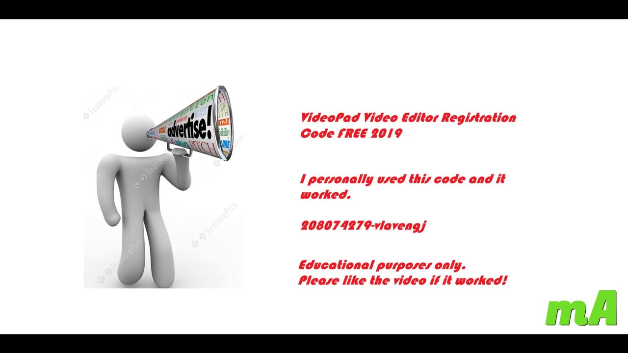 videopad registration code 2015