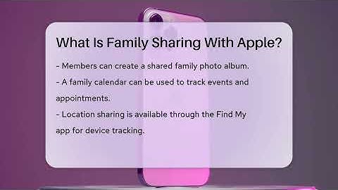 What Is Family Sharing With Apple? - Talking Tech Trends