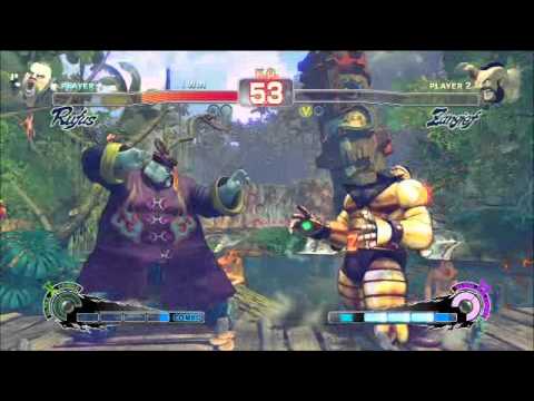 SSFIV AE: Tournament NEKROPHILIC ( Rufus ) VS iMaX1uP ( Zangief ) On Xbox 360 On 07-09-11