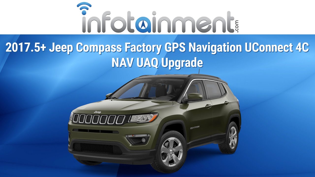 2017.5+ Jeep Compass Factory GPS Navigation UConnect 4C NAV UAQ Upgrade ...