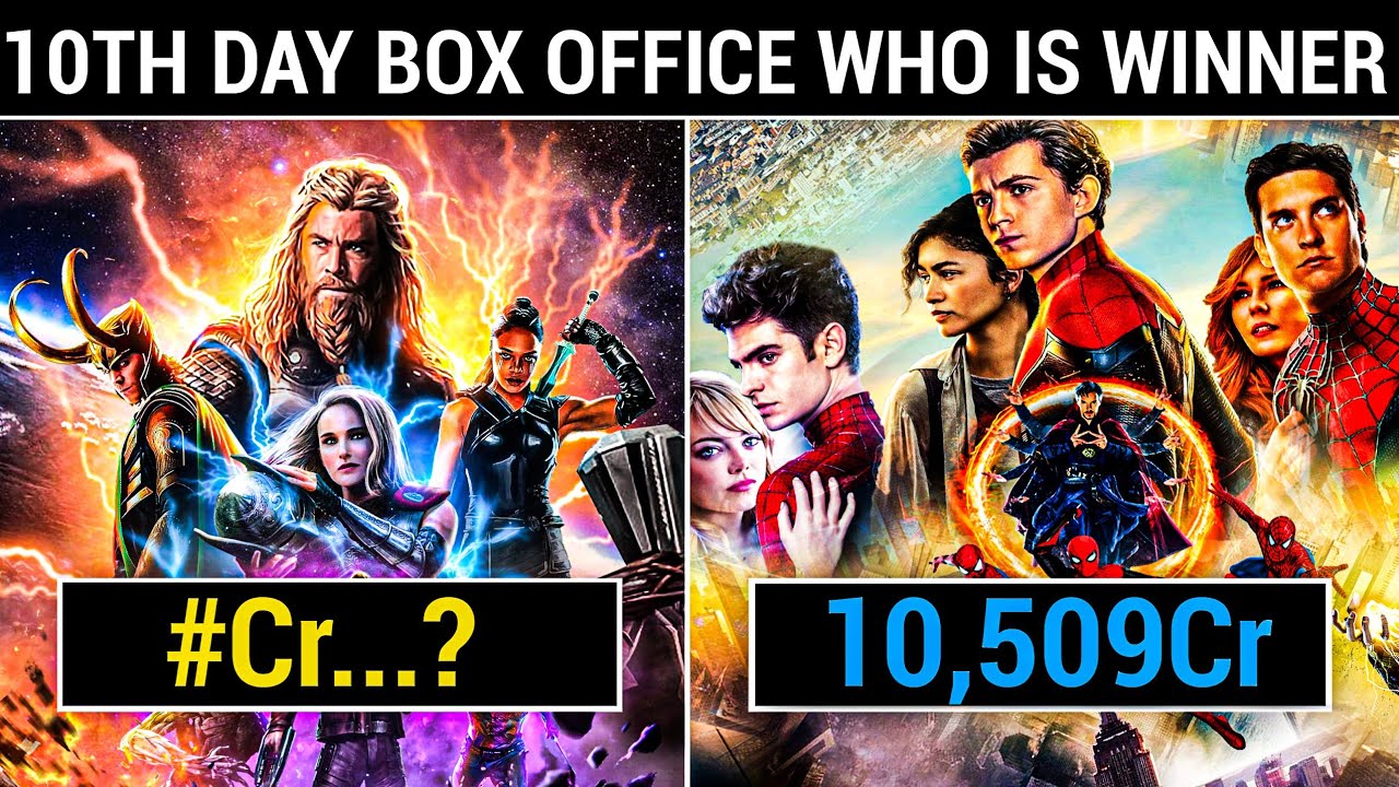 THOR LOVE AND THUNDER BOX OFFICE COLLECTION || Spiderman No Way Home VS Thor 4 Collection