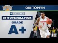 NY Knicks select Obi Toppin with the 8th overall pick | 2020 NBA Draft | CBS Sports HQ