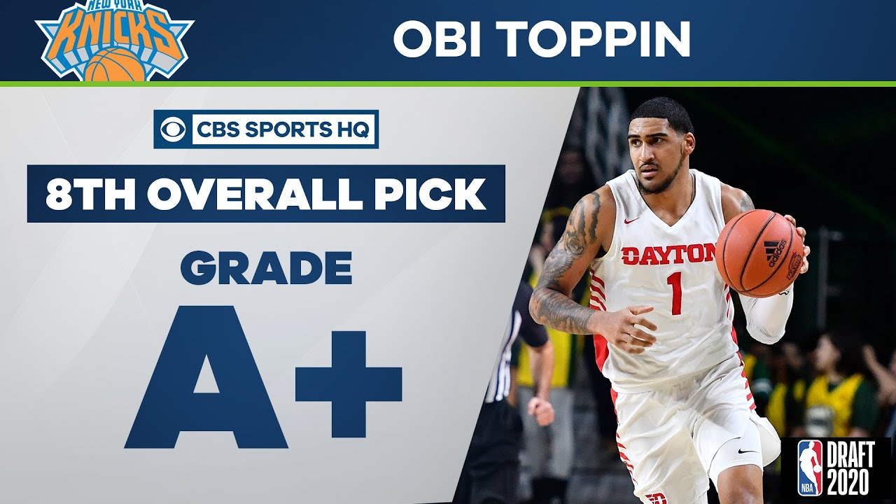 Knicks very lucky to snag Obi Toppin at NBA Draft: expert