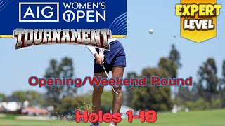 AIG Women's Open Tournament - *Holes 1-18* - Guide & Tips - Golf Clash Game 