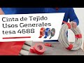 Cinta adhesiva de tejido tesa 4688 - Aplicaciones