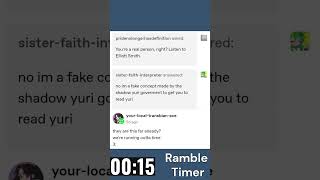 Yuri Shadow Government Made Sister, Interpreterverse Post #tumblr #tumblrpost #tumblrtextpost
