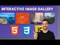 Build an Interactive Image Gallery with HTML, CSS & JavaScript
