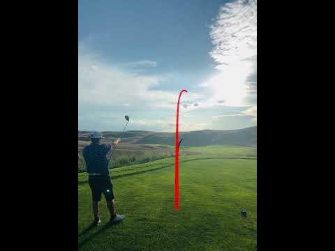 Rocky with a good drive at Dismal River White Course #golf #shorts