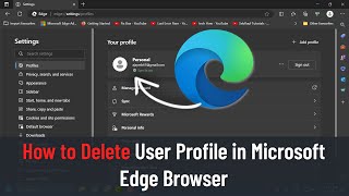 how to delete user profile in microsoft edge browser (guide)