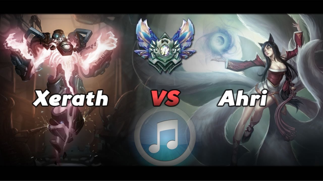 LoL - Xerath Season 6 Gameplay - How to Play vs Ahri