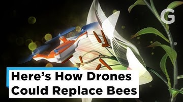 Pollinating with Drones