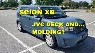 Scion xB Aftermarket JVC Deck - Brightness and Roof Molding | Web Learning Pro