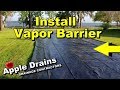 How To Install Vapor / Moisture Barrier, DIY How To Install Vapor / Moisture Barrier, DIY