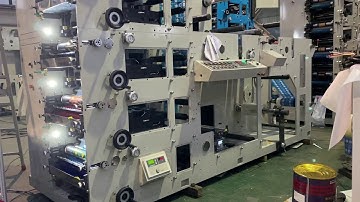 WITY480 7B Plastic Film Flexo Printing Machine For Shrink Film material