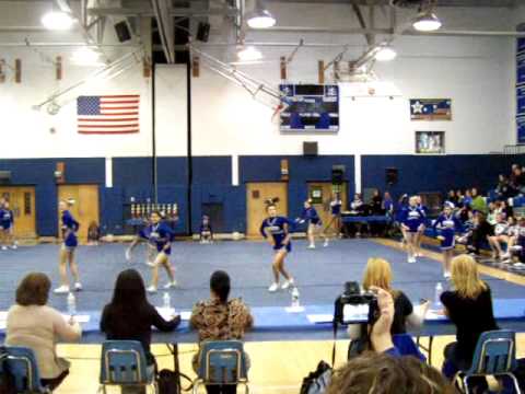 Narragansett Middle School Cheering Team @ Leominster Competition