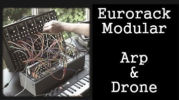 Eurorack Modular Arp & Drone Improv (AJH Synth MiniMod, Gemini, Sonic XV, Ring SM)