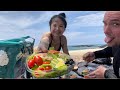 Vlog 903| PICNIC NGOÀI BIỂN HOANG ~ BÃI BIỂN LAVA ĐẸP NHẤT BIG ISLAND ĐI BỘ 5KM