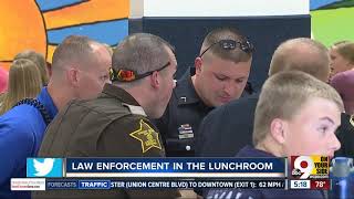 Batesville Welcomes Law Enforcement to the Lunchroom