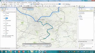 Mini Lecture ArcMAP adding lines single vertex and streaming 5