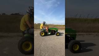 Race John Deere Lawn Mower ?