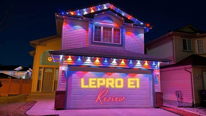 The Future of Christmas Lights Is HERE — Lepro E1 AI Lights Review