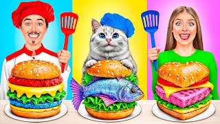 Me vs Grandma Cooking Challenge | Kitchen War by TeenDO Challenge