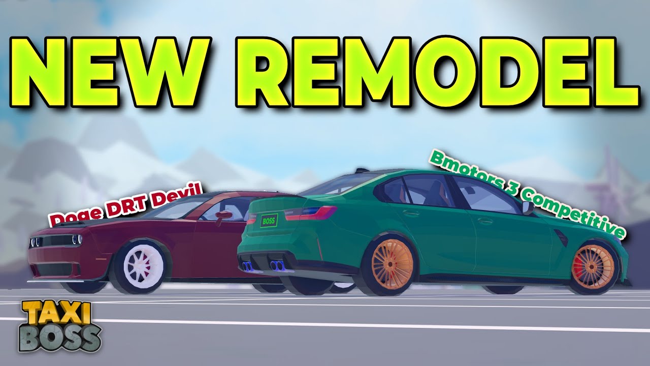 Taxi Boss NEW 2 Remodel Update Overview (Roblox Taxi Boss)