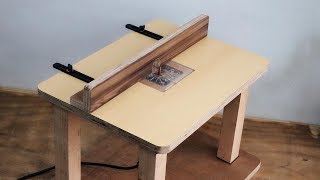 How To Make Mini Router Benchtop Table || DIY Mini Router Table