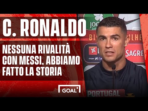 Cristiano Ronaldo: "Nessuna rivalità con Messi, abbiamo fatto la storia del calcio"