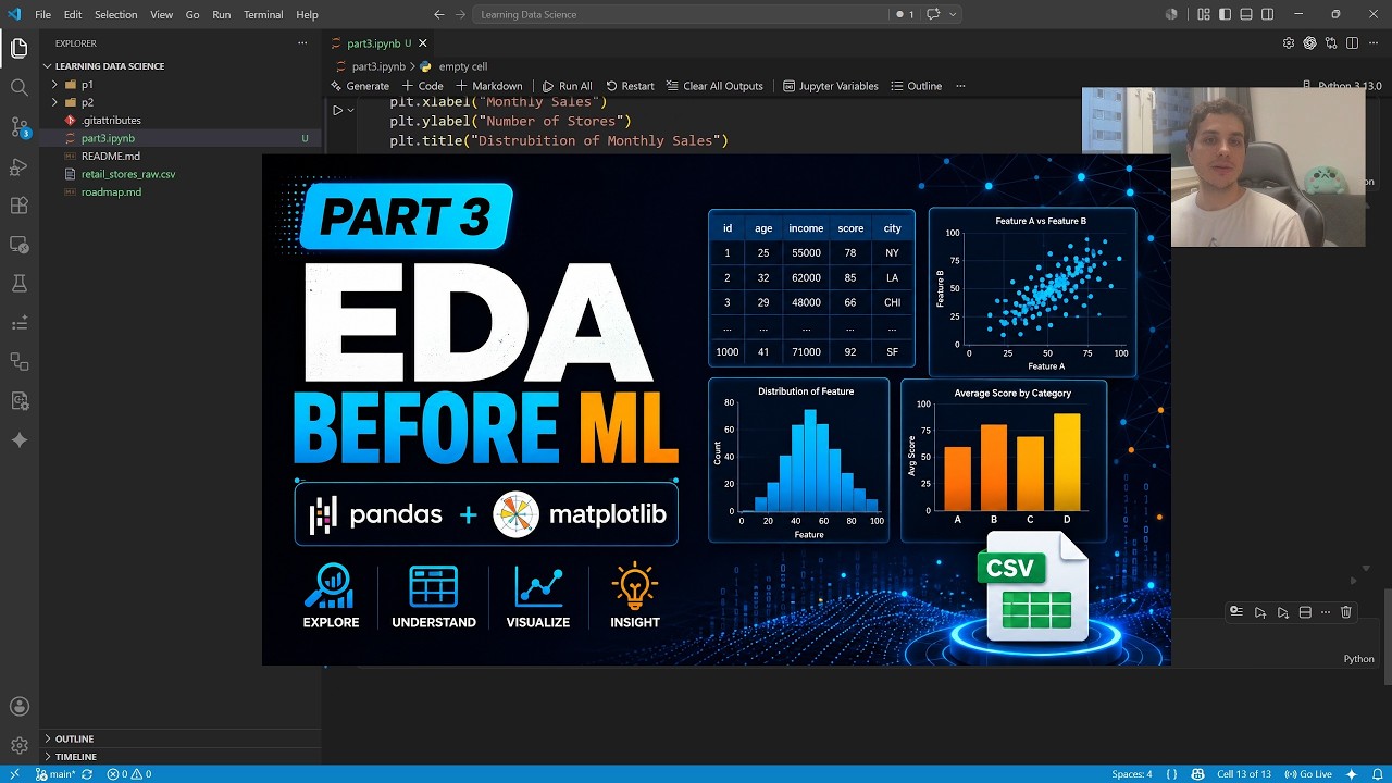 Learning Data Science, ML & AI | Part 3: Exploratory Data Analysis ...
