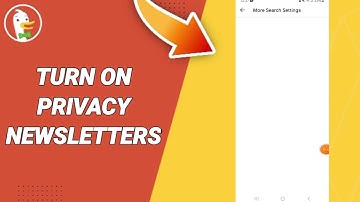 How To Turn On Privacy Newsletters To Add On DuckDuckGo App