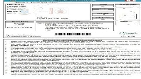 AP ICET Hall Ticket 2025 | Download APICET Admit Card, Exam Date (Out)