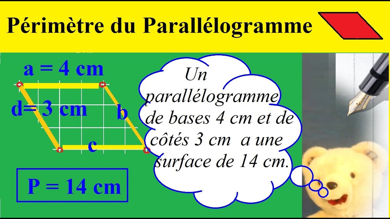 calculer le p rim tre du parall logramme propri t s sch mas et formule y comment calculer une surface a peindre - Calcul D Une Surface A Peindre calculer le p rim tre du parall logramme propri t s sch mas et formule y comment calculer une surface a peindre - Calcul D Une Surface A Peindre