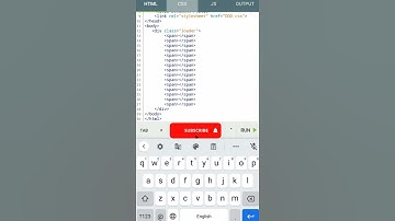 html and css animation #shorts