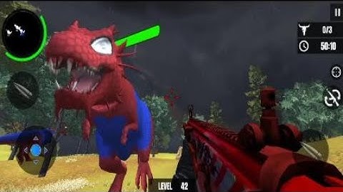 wild dino hunting zoo hunter game android gameplay part -11