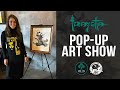 A frazetta popup art show
