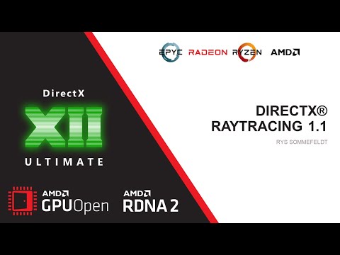 AMD RDNA 2 Will Fully Support DXR 1.1 And More In DirectX 12