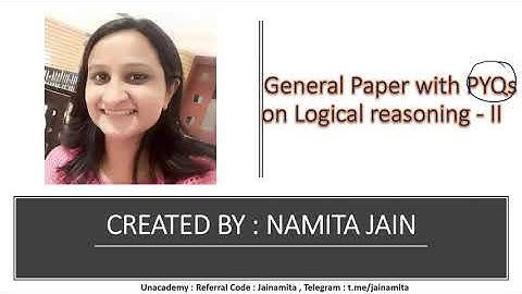 NTA UGC NET Paper 1 Logical Reasoning- II | Preparation for 2020| 2021 Exam .