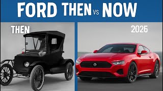 Ford Car Transformation | 1903 - 2025  Evolution in 2 Minutes