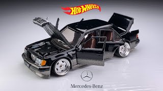 Mercedes Benz W124 500E Hotwheels Custom full openable door