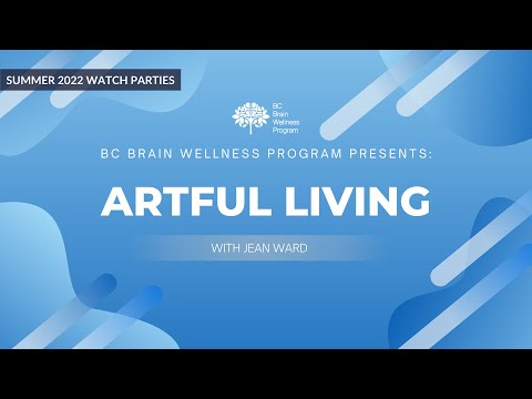 SUMMER '22 WATCH PARTIES: Artful Living with Jean Ward