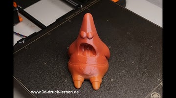 Patrick Star Time-Lapse Video (3D Printing)