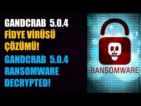 Gandcrab v5.0.4 çözüldü: Gandcrab v5.0.4 şifreli dosyalar nasıl çözülür?