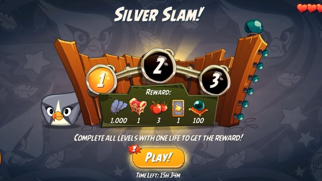 Angry birds 2 - Silver slam | Daily challenge | Titan car - YouTube