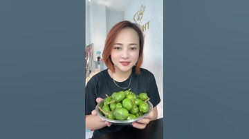 Làm cóc non lắc muối tôm siêu ngon #shorts